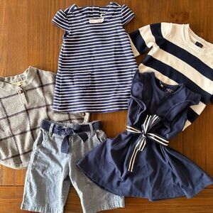Nautical Girls Clothing Set